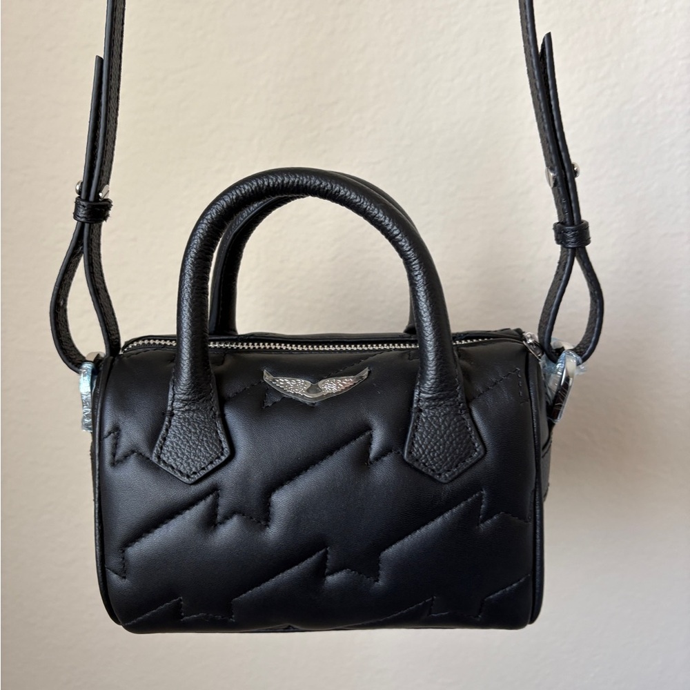 Zadig & Voltaire sunny nano wings quilted bag, new - Picture 3 of 11